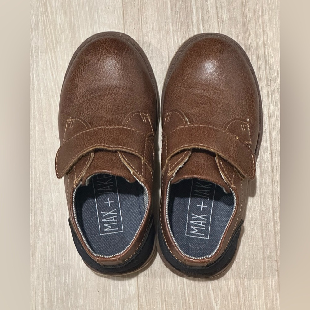 Max + Jake Brown Leather Shoes